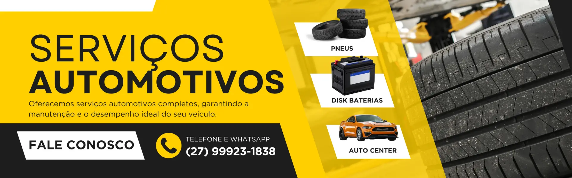 Auto Center, Serviços automotivos